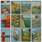 Mediterrane Strand Poster Italiaanse Kust Canvas Decor, Verzenden, Nieuw