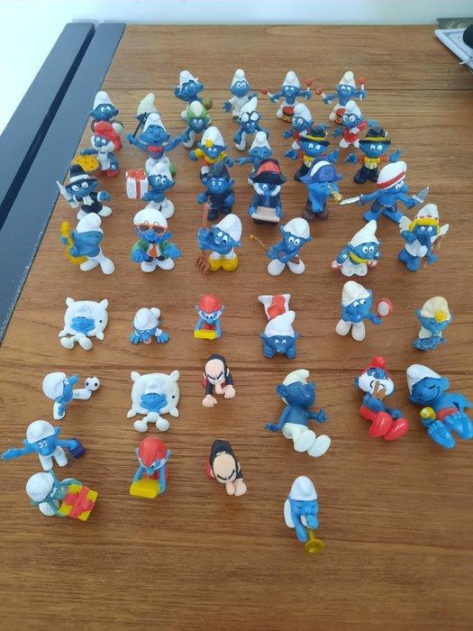 diverse - Figuur - Smurfen figuren collectie (45) - Plastic, Antiek en Kunst, Antiek | Overige Antiek