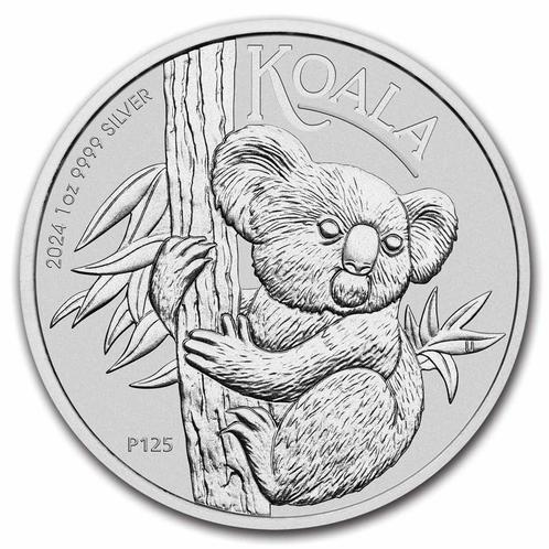Koala 1 oz 2024, Postzegels en Munten, Munten | Oceanië, Losse munt, Zilver, Verzenden