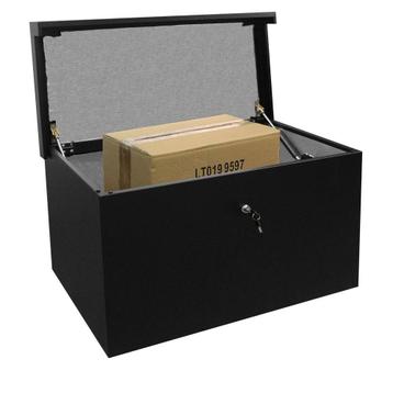 Pakketbox Logixbox Topbox-XXL zwart