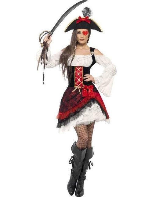 Glamour piratenkostuum vrouw, Kleding | Dames, Carnavalskleding en Feestkleding, Nieuw, Ophalen of Verzenden