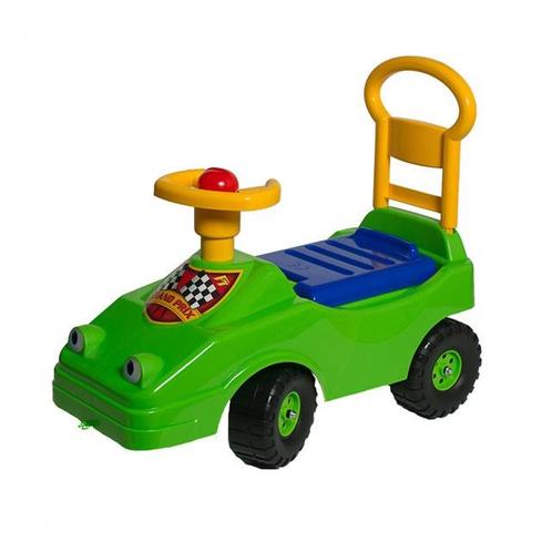 Loopauto Grand Prix groen (Looptrekkers & -autos), Kinderen en Baby's, Speelgoed | Buiten | Voertuigen en Loopfietsen, Nieuw, Ophalen of Verzenden