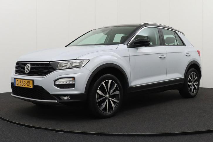 Zakelijke Lease |  Volkswagen T-Roc 1.5 150 PK Aut. Style+, Auto's, Volkswagen, Dealer onderhouden, Lease, Zwart, Automaat, SUV of Terreinwagen