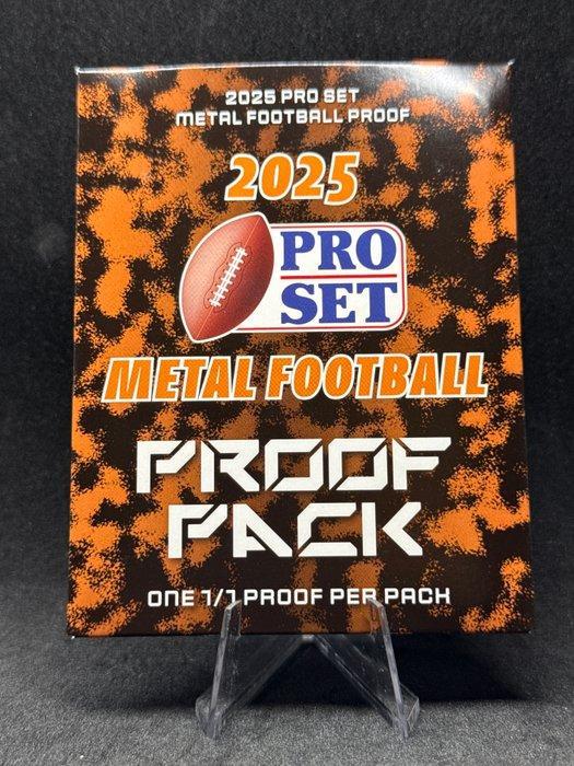 2025 Leaf Leaf Metal Football Proofs 2025 Una de una - 1, Verzamelen, Stickers
