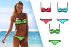 Beugel bikini Neopreen triangle M L *ZOMER 2024* LICHT GROEN, Kleding | Dames, Badmode en Zwemkleding, Verzenden, Nieuw