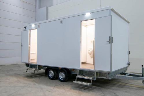 Te Koop Toiletwagen 3-1-3 | 3x dames 1x heren en 2x urinoir, Doe-het-zelf en Verbouw, Sanitair, Nieuw, Chroom, Rvs, Overige typen