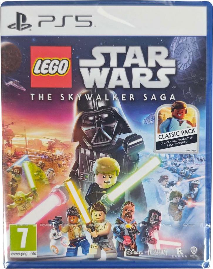 LEGO Star Wars The Skywalker Saga-Classic Pack (PlayStation, Spelcomputers en Games, Games | Sony PlayStation 5, Nieuw, Ophalen of Verzenden