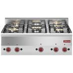 Diamond Fornuis | Pro 600 | Tafelmodel | Gas | 5 Branders |, Ophalen of Verzenden, Nieuw in verpakking