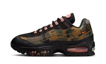 Nike Air Max 95 Safety Orange Camo beschikbaar voor biedingen