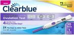 CLEARBLUE OVULATIETEST ADVANCED DIGITAL DOOSJE 10 STUKS, Verzenden, Nieuw