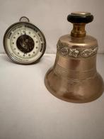 Aneroid barometer, scheepsel (2) - glas brons - Barometer &, Antiek en Kunst