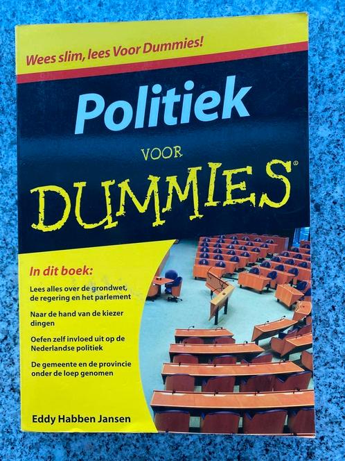 Politiek voor dummies (Eddy Habben Jansen), Boeken, Politiek en Maatschappij, Politiek en Staatkunde, Nederland, Gelezen, Verzenden