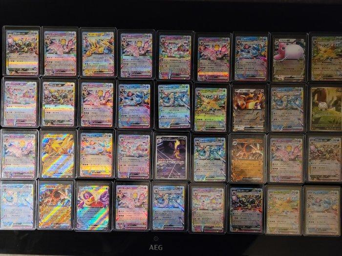 41 Mixed collection - Eeveelutions, 151 (JP), ARs en foil, Hobby en Vrije tijd, Verzamelkaartspellen | Pokémon