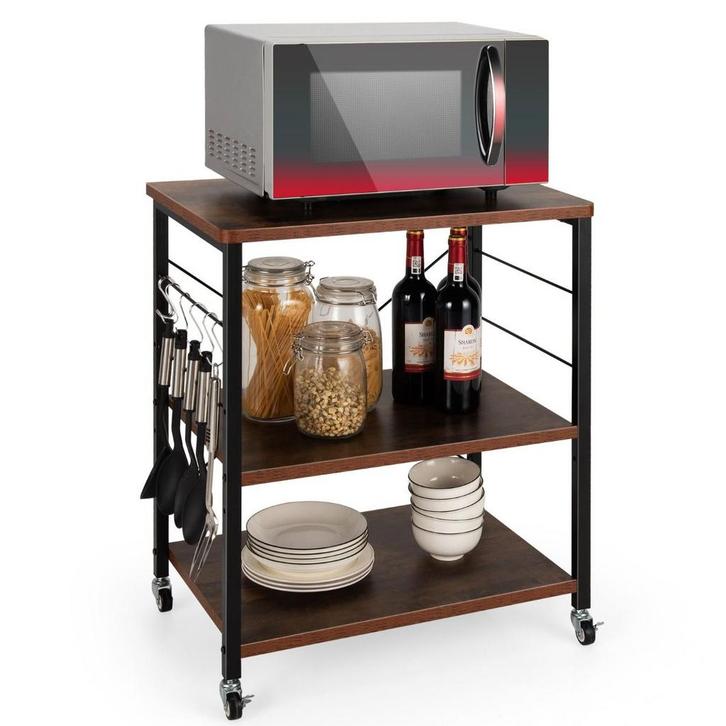 Tweedekans | Coast Bakkersrek Keukentrolley 60 x 40 x 73,5, Huis en Inrichting, Keuken | Servies, Zo goed als nieuw, Ophalen of Verzenden