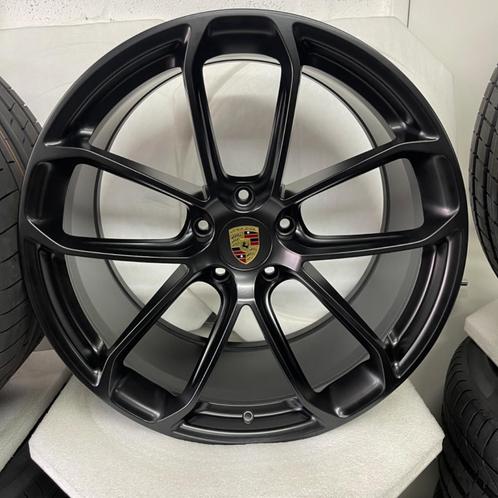 Porsche Cayenne E3 ORIGINELE 22SportDesign GTS met banden, Auto-onderdelen, Banden en Velgen, Overige maten, 315 mm, Personenwagen