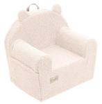 Albero Mio Teddy Boucle Vanille Kinderfauteuil, Kinderen en Baby's, Verzenden, Nieuw