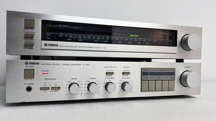 Yamaha - A-400 Solid state integrated amplifier, T-10 Tuner, Audio, Tv en Foto, Radio's