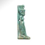 Oude Egypte, late periode Faience Amulet van Neith