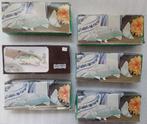 Servethouders (6) - Verzilverd - vis - vintage, Antiek en Kunst