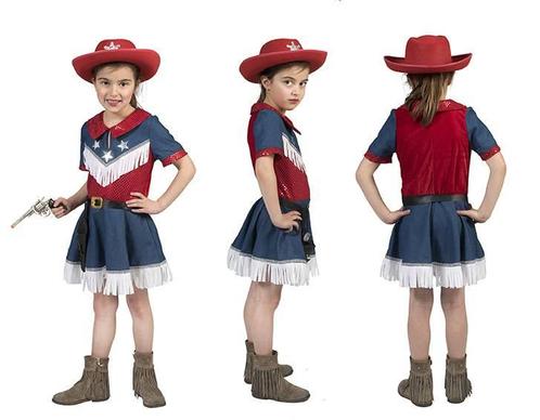 Cowgirl jurkje meisje, Kleding | Dames, Carnavalskleding en Feestkleding, Nieuw, Ophalen of Verzenden