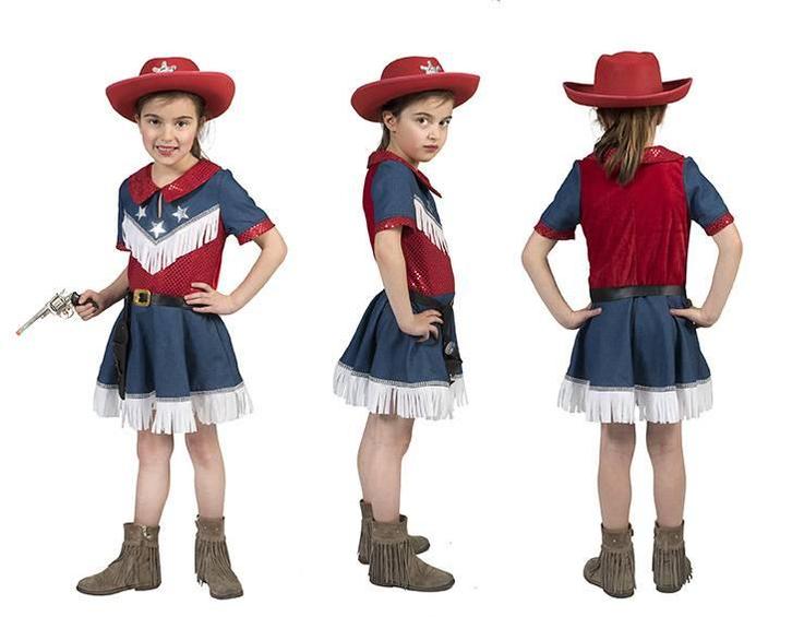 Cowgirl jurkje meisje, Kleding | Dames, Carnavalskleding en Feestkleding, Nieuw, Ophalen of Verzenden
