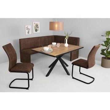 HELA Eethoek Spree Eettafel 140x90 cm met dikke rand, beschikbaar voor biedingen