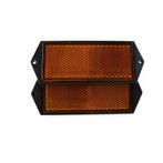 Benson Schroefbevestiging Reflector - 100 x 40 mm - Oranj..., Auto diversen, Aanhangwagen-onderdelen, Nieuw, Ophalen of Verzenden