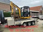 GEZOCHT! Minigraver CAT caterpillar 300 301 302 303 304 305, Graafmachine