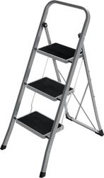 Trapladder - ladder met 3 treden - opvouwbaar - gemakkelijk, Doe-het-zelf en Verbouw, Ladders en Trappen, Verzenden, Nieuw