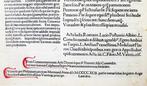 Terenzio - [Incunable] Terentius cum Donato - 1493