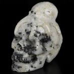 Toermalijn Gezuurde Kwarts Skull met Octopus – 474g – Yin &