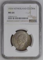 Nederland. Wilhelmina. 1 Gulden 1924, Postzegels en Munten, Munten | Nederland