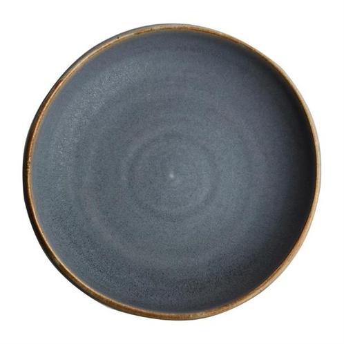 Canvas diepe coupe borden | blauw graniet | 23Øcm | 6 stuks, Zakelijke goederen, Horeca | Overige, Verzenden