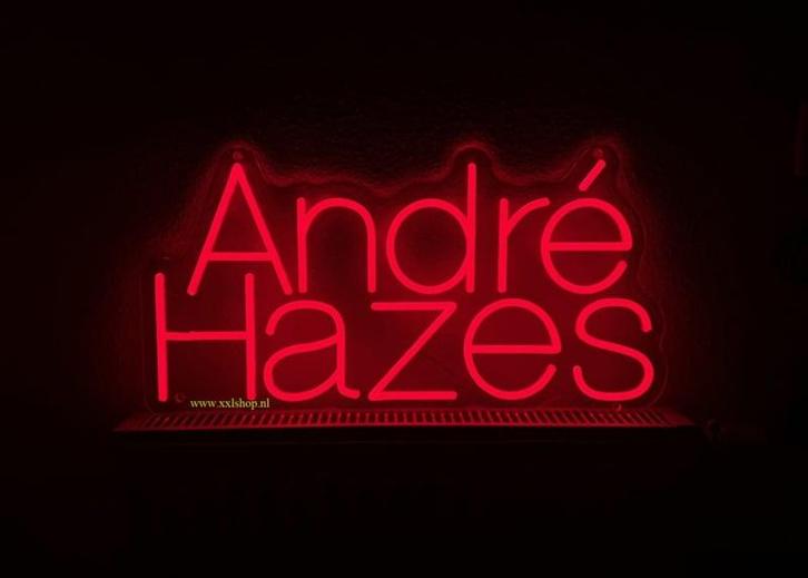 Andre Hazes NEON sign bord led lichtbord verlichting lamp XX, Verzamelen, Merken en Reclamevoorwerpen, Nieuw, Verzenden
