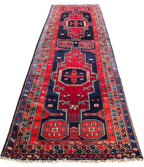 Kaukasische Kazach - Vloerkleed - 435 cm - 142 cm - Met, Huis en Inrichting, Stoffering | Tapijten en Kleden