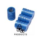 TT-products ventieldoppen 3-rings Blue aluminium 4 stuks, Ophalen of Verzenden, Nieuw