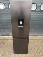 Prachtige Zwarte Chiq No-Frost Koelvriescombinatie!, 200 liter of meer, Met aparte vriezer, Zo goed als nieuw, Energieklasse A of zuiniger