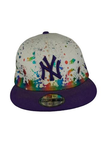 Vintage New Era paars Sprinkles pet maat XS