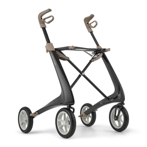 byACRE Carbon Ultralight Rollator met weekendtas - Zwart S, Diversen, Verpleegmiddelen, Nieuw, Ophalen of Verzenden