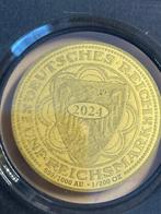 Duitsland. Gold medal 2024 Deutsches Reich, 1/200 Oz (.999)