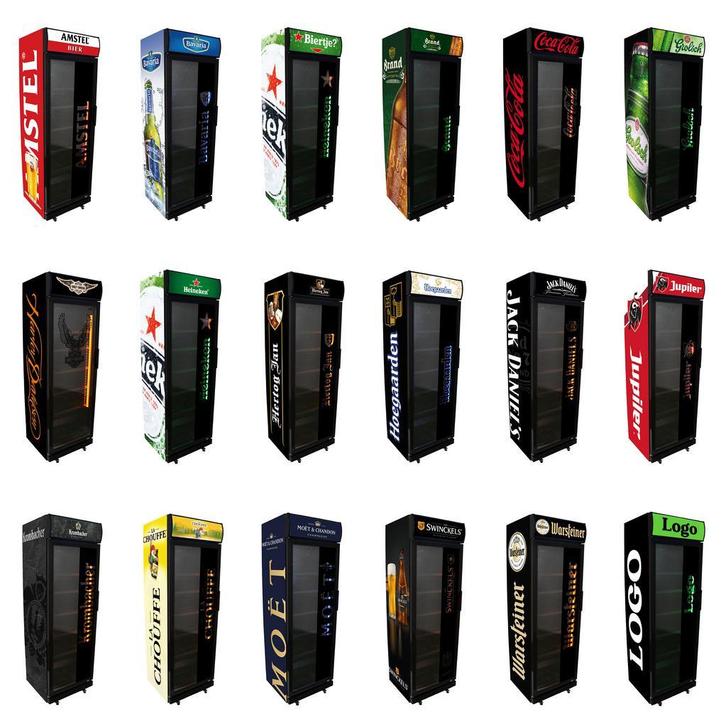 Amstel Heineken Grolsch Hertog Jan koelkast Bavaria 360L, Witgoed en Apparatuur, Koelkasten en IJskasten, 200 liter of meer, Nieuw