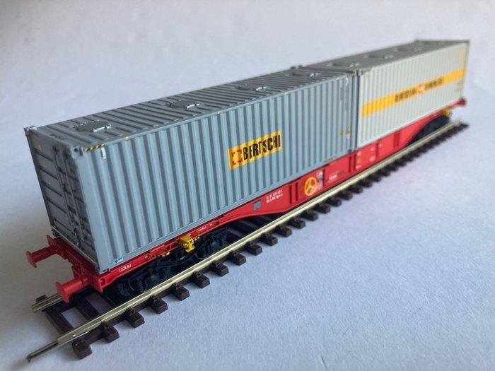 ACME H0 - 40414 - Modeltrein goederenwagon (1) - Container, Hobby en Vrije tijd, Modeltreinen | H0