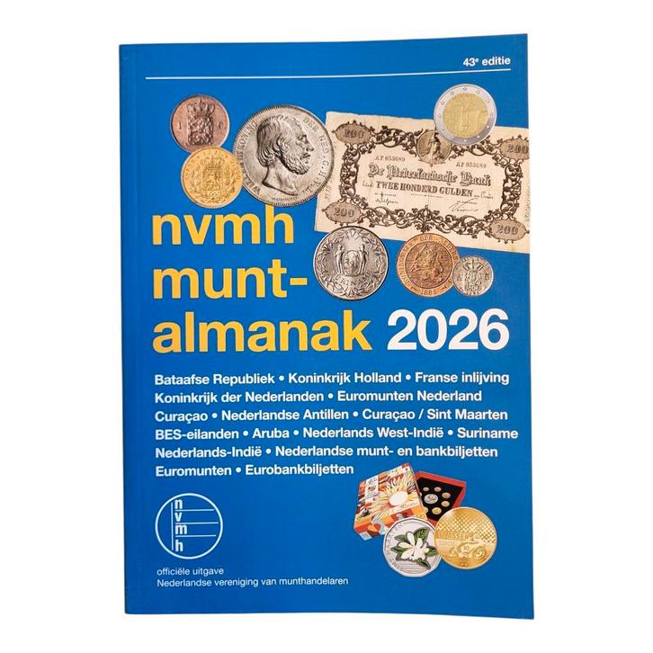 NVMH MUNTALMANAK 2026, Postzegels en Munten, Munten en Bankbiljetten | Toebehoren, Boek of Naslagwerk, Ophalen of Verzenden
