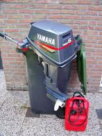 Yamaha 6pk kortstaart 2-cilinder 2-takt 12L tankje 1998 27kg, Watersport en Boten, Buiten- en Binnenboordmotoren, Ophalen, 5 tot 10 pk