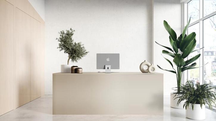 Toonbank TONNY 4 | 240x80cm | Beige, Zakelijke goederen, Kantoor en Winkelinrichting | Winkel en Inventaris, Verzenden