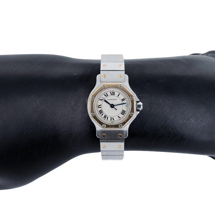 Cartier - Santos Octagon - Zonder Minimumprijs - 187903 -, Sieraden, Tassen en Uiterlijk, Horloges | Heren