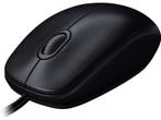 Logitech -  M100 Usb Ambidextrous Bedrade Muis - Zwart, Computers en Software, Muizen, Verzenden, Nieuw, Bedraad, Logitech