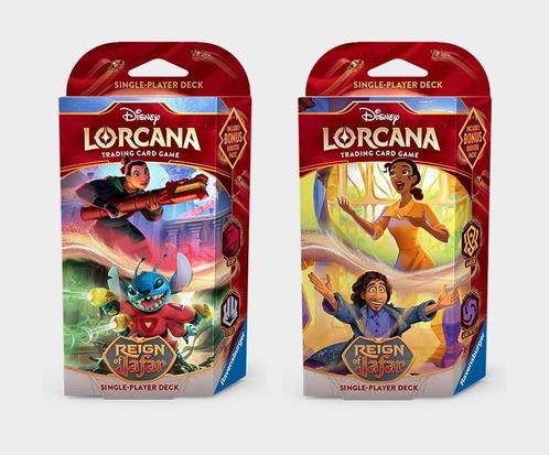 Disney Lorcana Reign of Jafar Starter Decks, Hobby en Vrije tijd, Verzamelkaartspellen | Overige, Starterdeck, Nieuw, Foil, Verzenden