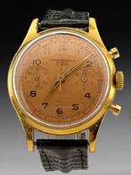 Chronographe Suisse - 18k Gold plated Classic chronograph -, Sieraden, Tassen en Uiterlijk, Horloges | Heren, Nieuw
