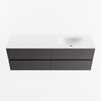 MONDIAZ VICA 150cm badmeubel onderkast Dark Grey 4 lades., Ophalen of Verzenden, Nieuw, Bad